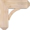Ekena Millwork Thorton Craftsman Smooth Bracket w/ Offset Brace, Douglas Fir, 7 1/2"W x 20"D x 20"H BKT0806X20X20THR04SDF - alternate 3